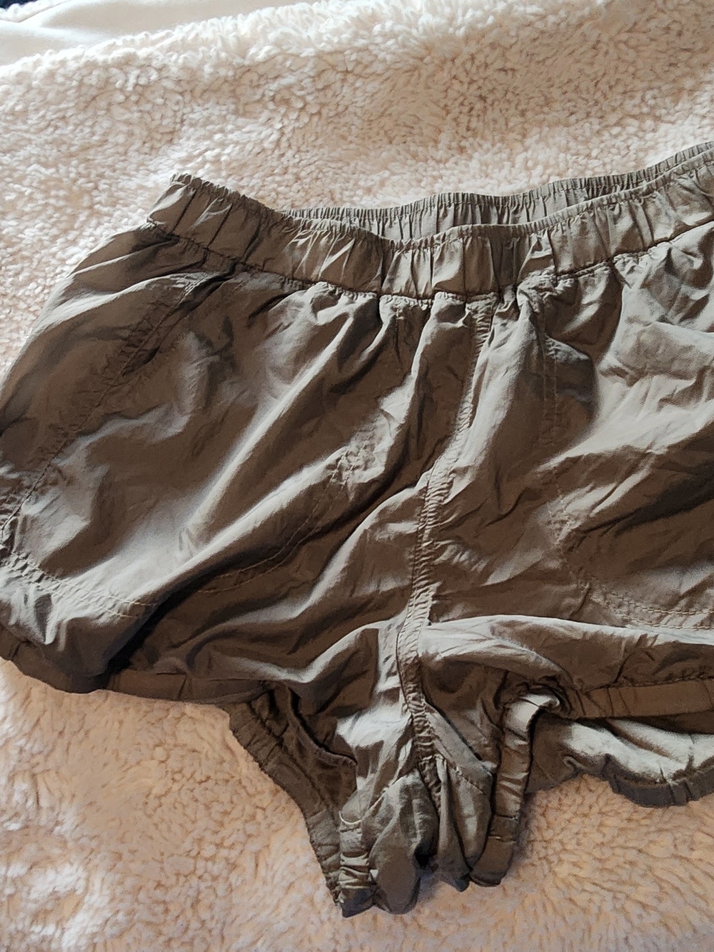Forever 21 Olive Green Athletic Shorts